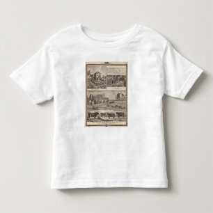 Camiseta Infantil Residência e faculdade ocidental em Marshalltown