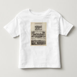 Camiseta Infantil Residências e fazendas, Wellington, Kansas