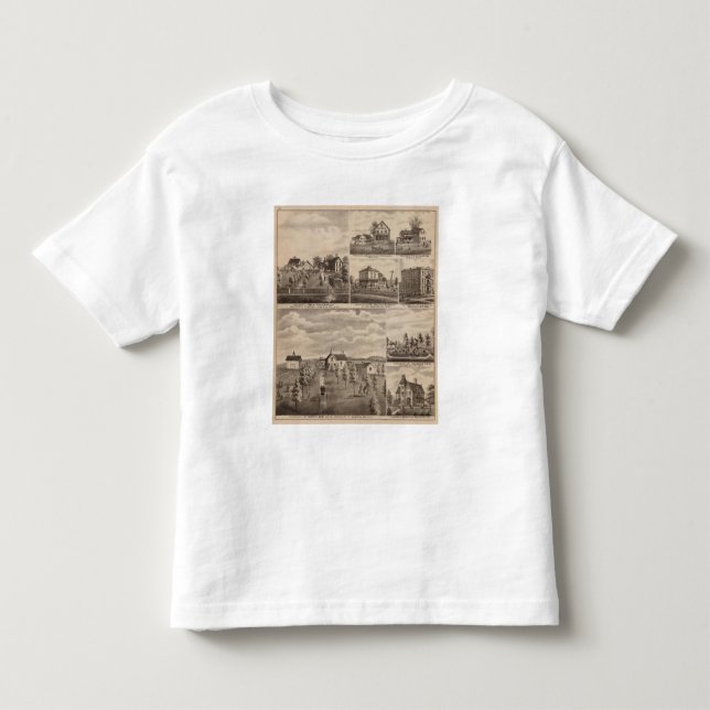 Camiseta Infantil Residências, Minnesota 5 (Frente)