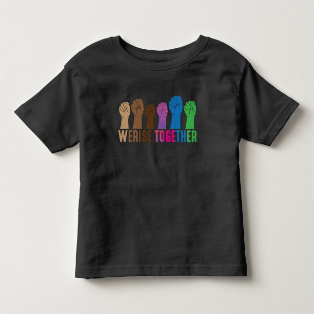 Camiseta Infantil Resistência Feminista Igualdade Humana Justiça Soc (Frente)