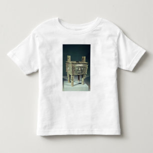 Camiseta Infantil Retangular "ting" a embarcação com rostos humano