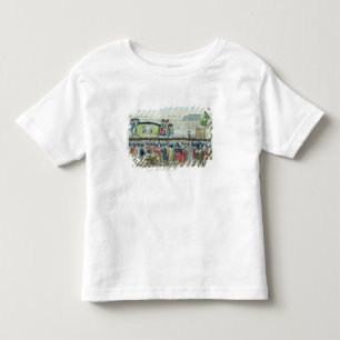 Camiseta Infantil Retorno da família real francesa a Paris