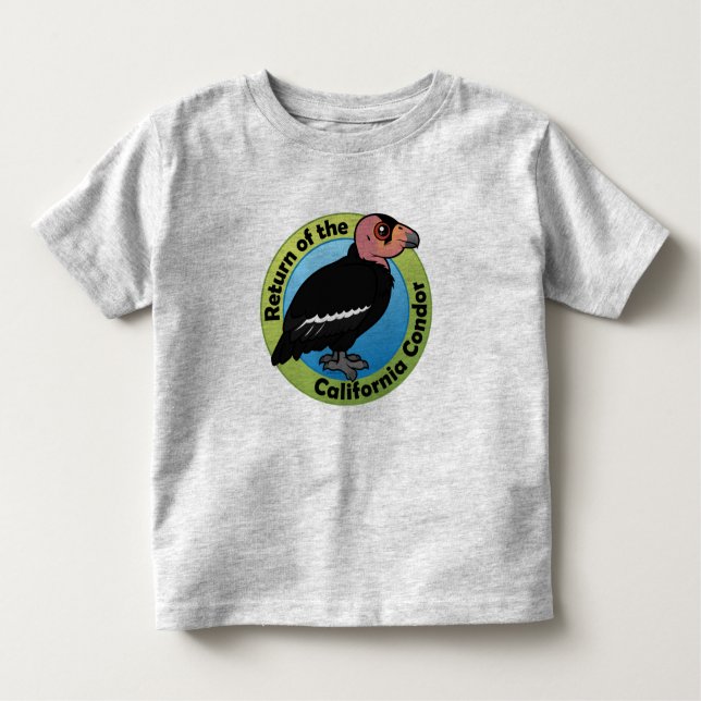 Camiseta Infantil Retorno do Condor de Califórnia (Frente)