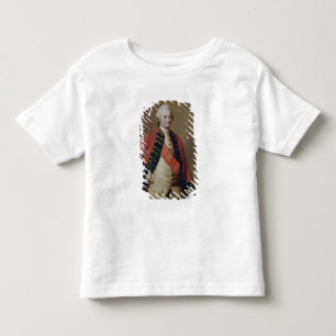 Camiseta Infantil Retrato Baron Clive de Robert Clive do ø, 1773