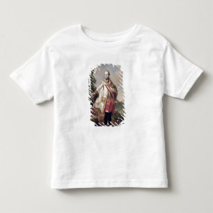Camiseta Infantil Retrato completo do comprimento de Joseph II