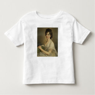 Camiseta Infantil Retrato da Constanze enviuvada Mozart, 1802