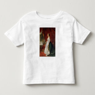 Camiseta Infantil Retrato da imperatriz Eugenie de France