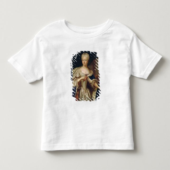 Camiseta Infantil Retrato da Princesa (Frente)