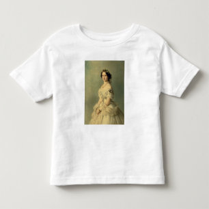 Camiseta Infantil Retrato da Princesa de Baden, 1856