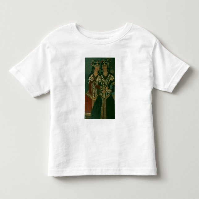 Camiseta Infantil Retrato das Gêmeas (Frente)