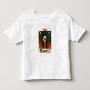 Camiseta Infantil Retrato de 1513-37) senhores Offal de Thomas