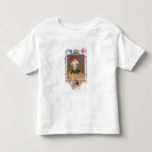 Camiseta Infantil Retrato de 1558-1605) ?ns condes o de George