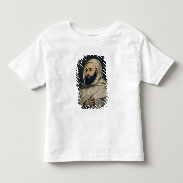 Camiseta Infantil Retrato de Abd EL-Kader (Frente)
