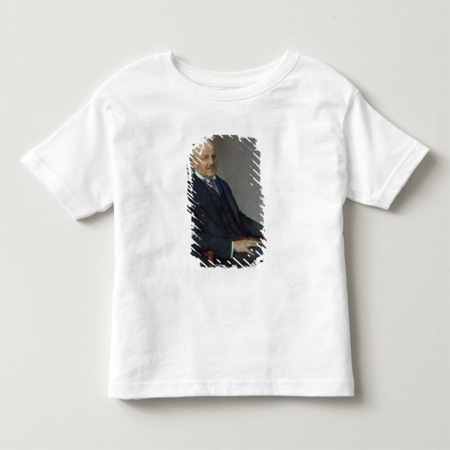 Camiseta Infantil Retrato de Alfred Lichtwark 1912 (Frente)