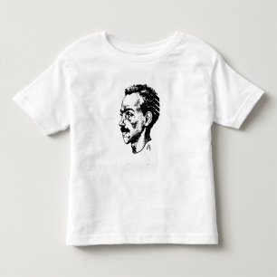 Camiseta Infantil Retrato de Arthur Rimbaud