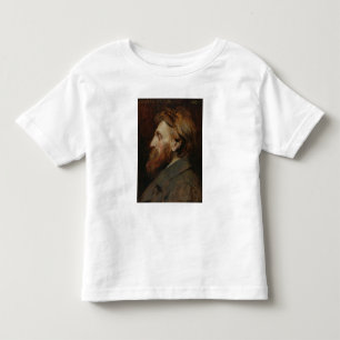 Camiseta Infantil Retrato de Auguste Rodin 1881