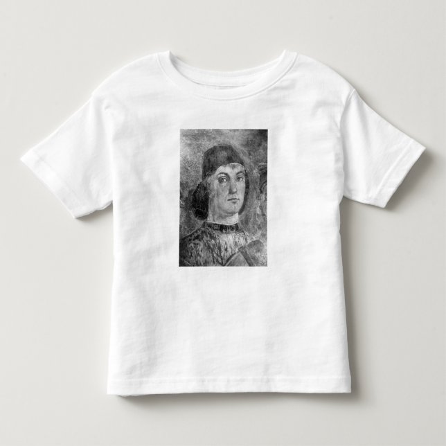 Camiseta Infantil Retrato de auto (Frente)