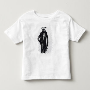 Camiseta Infantil Retrato de auto, 1849