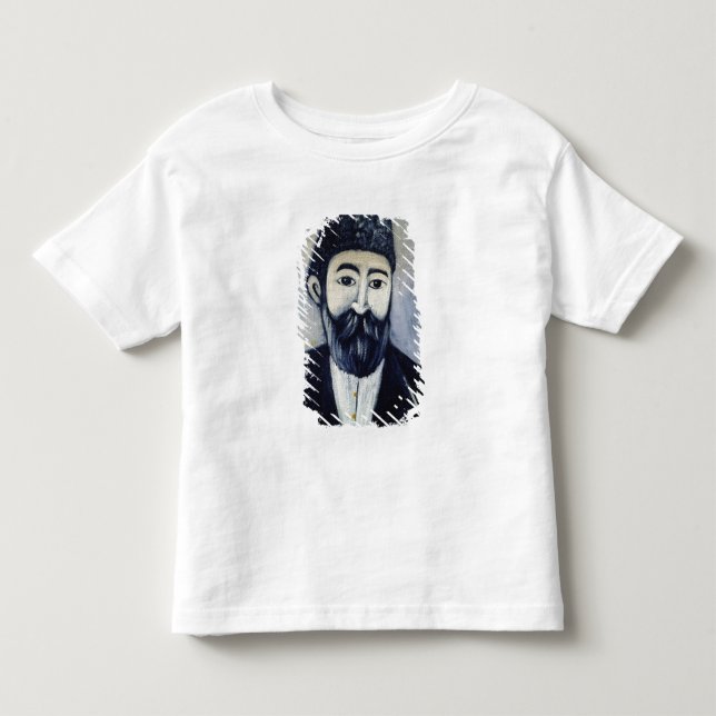 Camiseta Infantil Retrato de auto, 1900 (Frente)