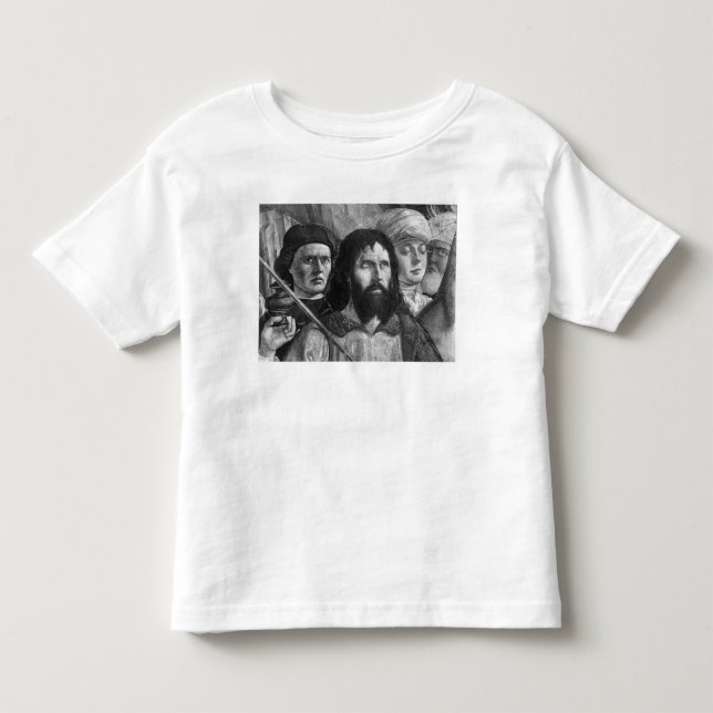 Camiseta Infantil Retrato de auto 3 (Frente)