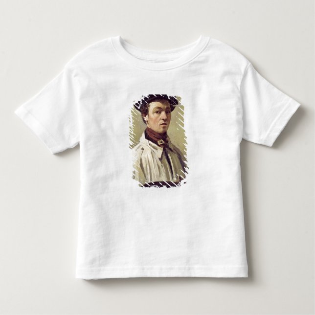 Camiseta Infantil Retrato de auto, c.1840 (Frente)