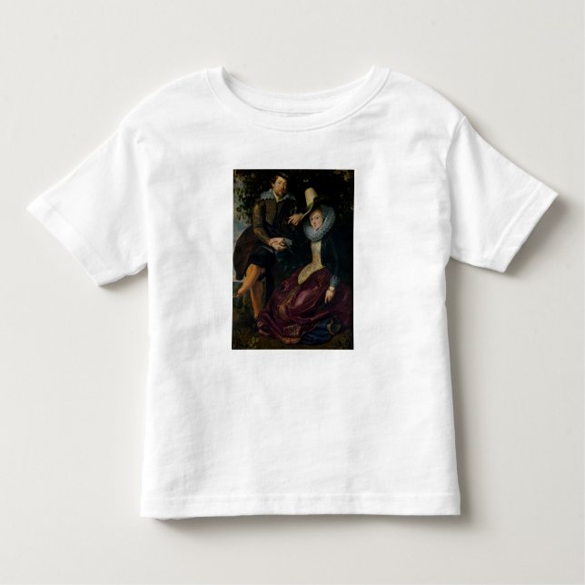 Camiseta Infantil Retrato de auto com Isabella Brandt (Frente)