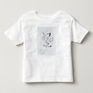 Camiseta Infantil Retrato de auto de Henri de Toulouse-Lautrec  ,