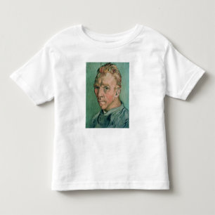 Camiseta Infantil Retrato de auto de Vincent van Gogh , 1889