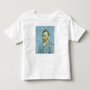 Camiseta Infantil Retrato de auto de Vincent van Gogh , 1889