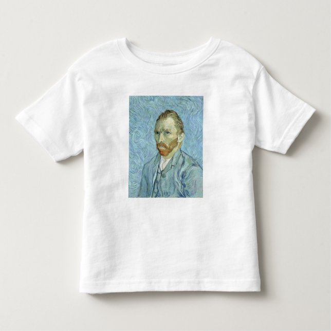 Camiseta Infantil Retrato de auto de Vincent van Gogh |, 1889 (Frente)