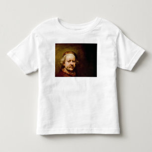 Camiseta Infantil Retrato de auto dentro na idade de 63, 1669