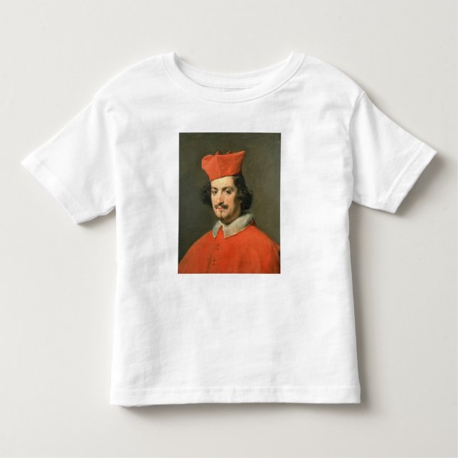 Camiseta Infantil Retrato de Camillo cardinal Astali Pamphili (Frente)
