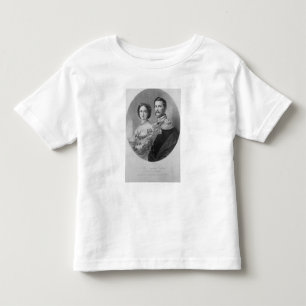 Camiseta Infantil Retrato de Casamento de Suas Altezas Reais