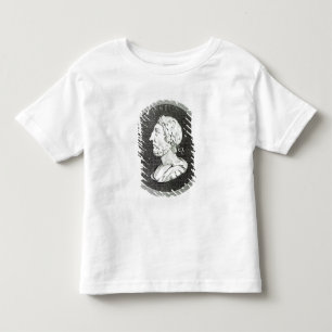 Camiseta Infantil Retrato de Charlemagne