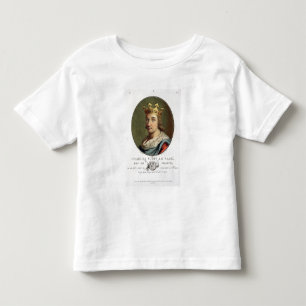 Camiseta Infantil Retrato de Charles V, chamado "" o rei sábio de F