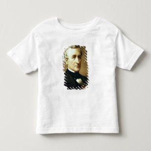 Camiseta Infantil Retrato de Charles Wilkes 1870
