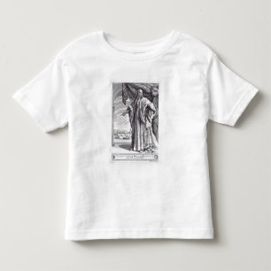 Camiseta Infantil Retrato de Cosimo III de Medici (1642-1723), fron
