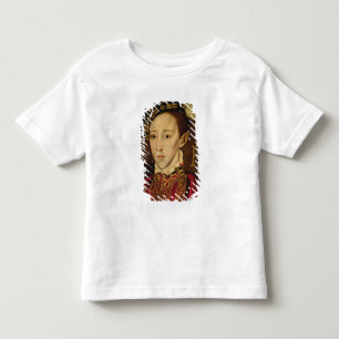 Camiseta Infantil Retrato de Edward VI