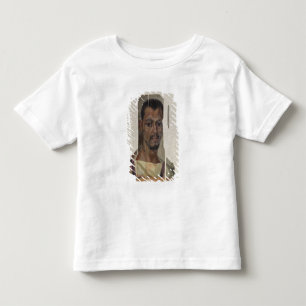 Camiseta Infantil Retrato de Fayum (cera do encaustic na madeira)