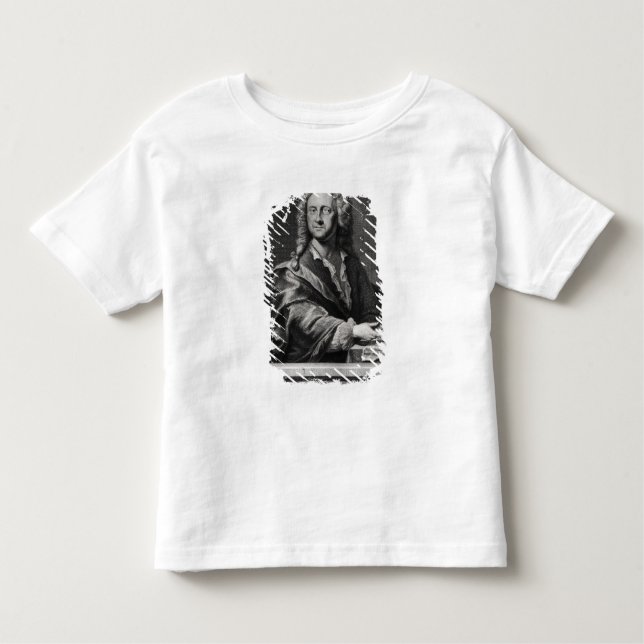 Camiseta Infantil Retrato de Georg Philipp Telemann (Frente)