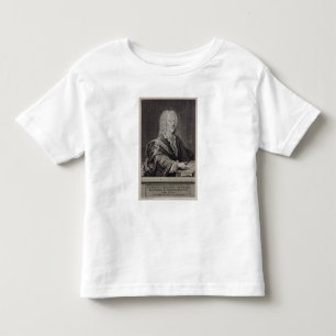 Camiseta Infantil Retrato de Georg Philipp Telemann