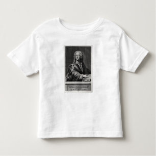 Camiseta Infantil Retrato de Georg Philipp Telemann