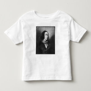 Camiseta Infantil Retrato de George Sand, 1838