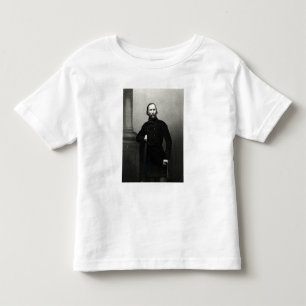 Camiseta Infantil Retrato de Giuseppe Garibaldi