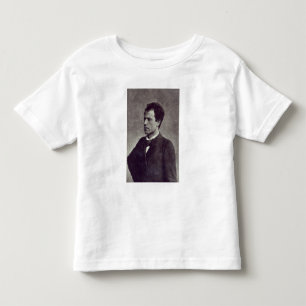 Camiseta Infantil Retrato de Gustav Mahler, 1897