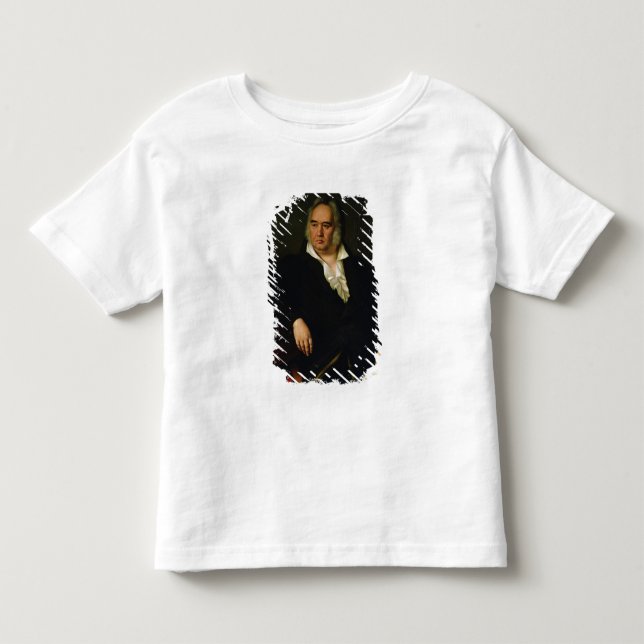 Camiseta Infantil Retrato de Ivan A. Krylov, 1832 (Frente)