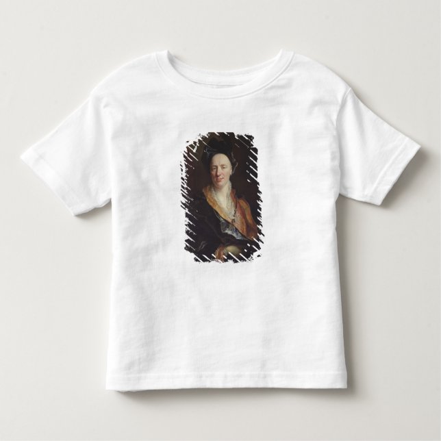 Camiseta Infantil Retrato de Jean Baptiste Rousseau (1671-1741) 171 (Frente)