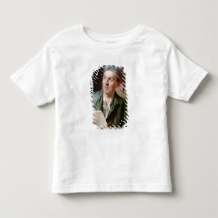 Camiseta Infantil Retrato de Jean-Francois Marmontel 1767