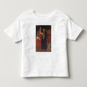 Camiseta Infantil Retrato de João Calvino
