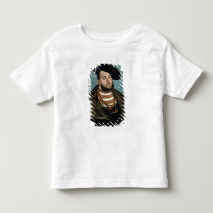 Camiseta Infantil Retrato de John Frederick o Magnanimous (1503-5